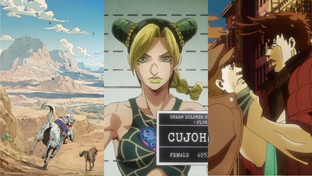 Steel Ball Run dans Jojo's Bizarre Adventure Jolyne Cujoh dans Jojo's Bizarre Adventure Joseph Joestar dans Jojo's Bizarre Adventure