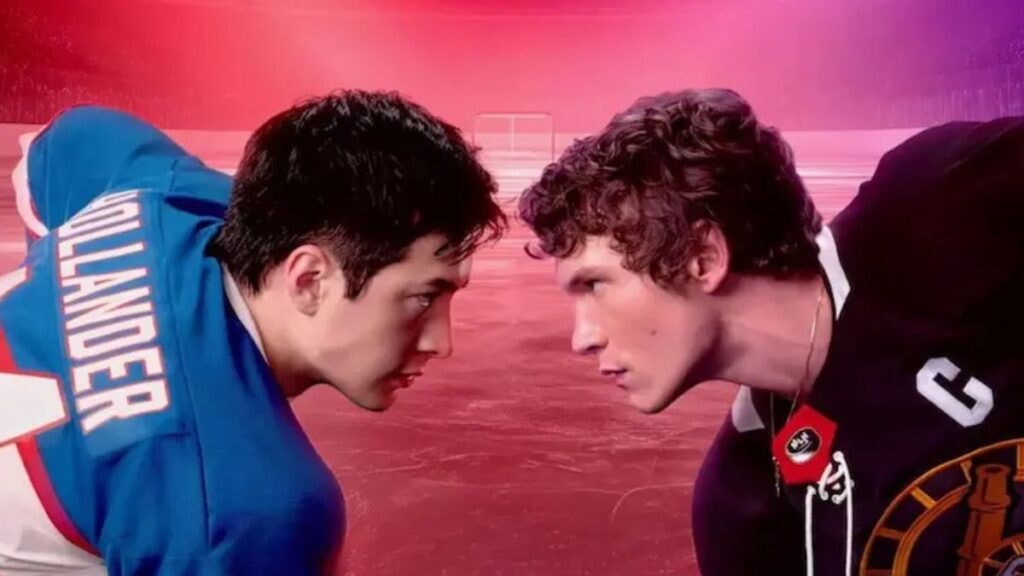 Affiche de la série Heated Rivalry avec Shane Hollander et Ilya Rozanov