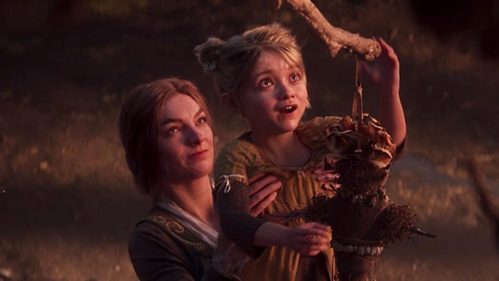 Un enfant accomplissant un rituel dans le teaser de Divinity