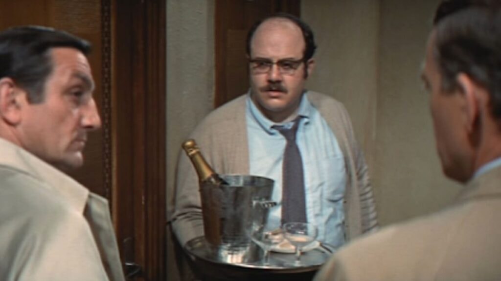 Lino Ventura et Roger Lumont dans Le Clan des Siciliens