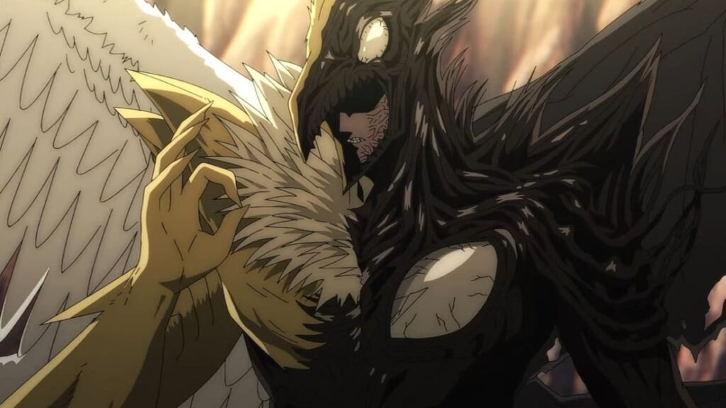 Le monstre Phénix dans sa forme finale dans One Punch Man