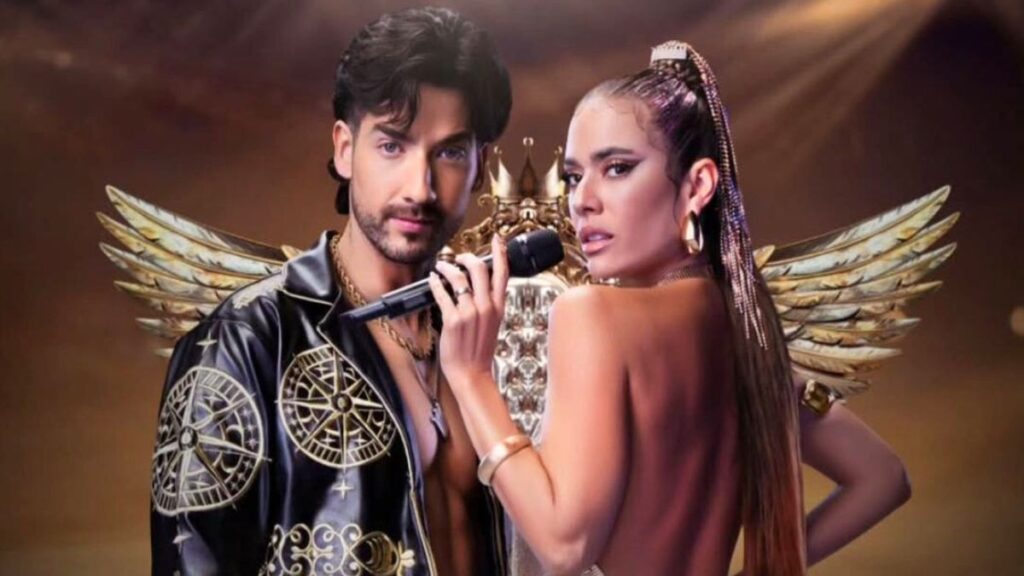 Yeimy Montoya et Charly Flow sur le poster de la saison 3 de La Reina Del Flow.