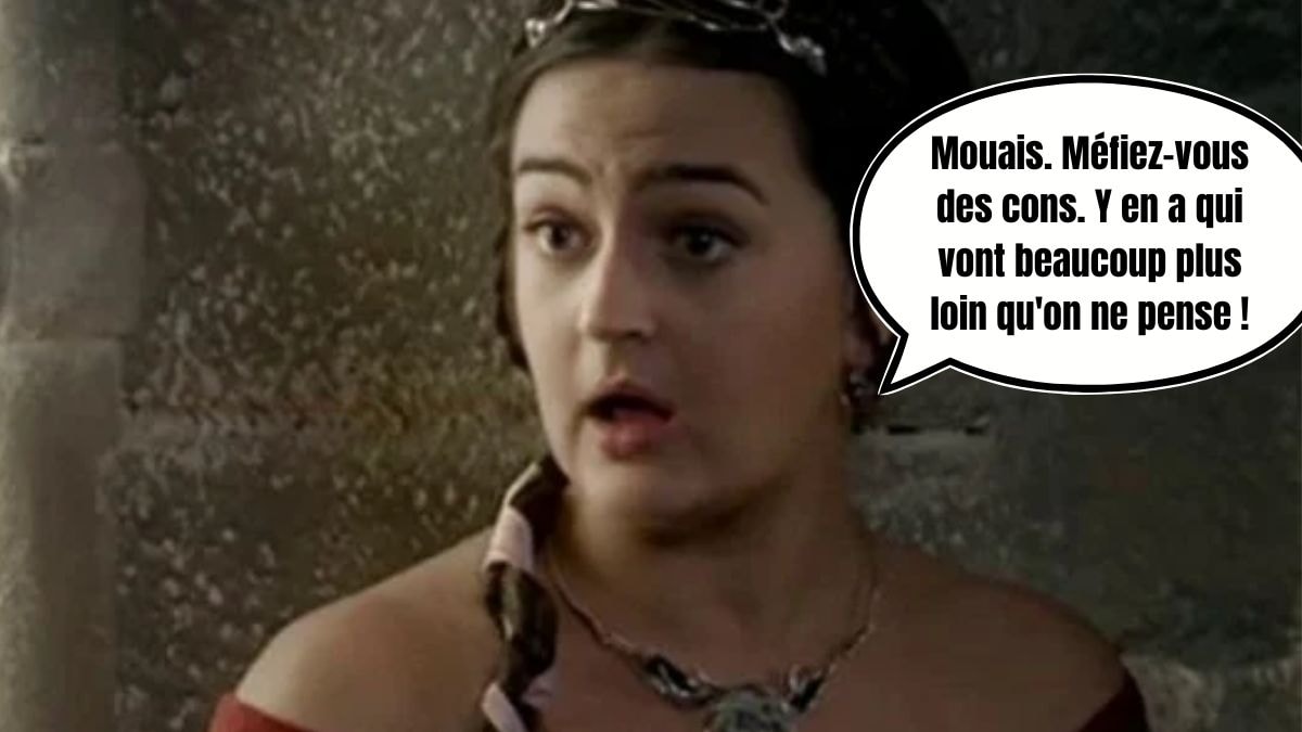 Ta réplique préférée est...