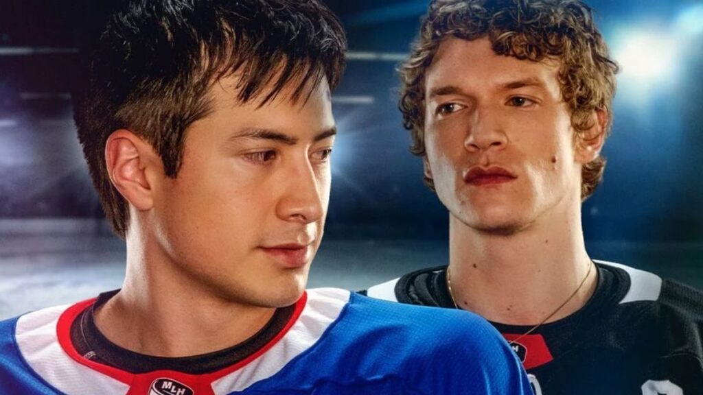 Shane et Ilya dans la série Heated Rivalry