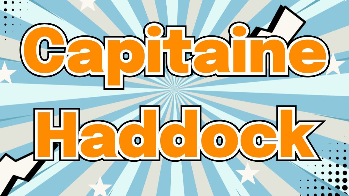 Capitaine Haddock