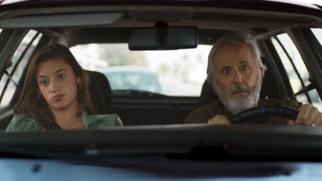 image du film la petite avec fabrice luchini et mara taquin