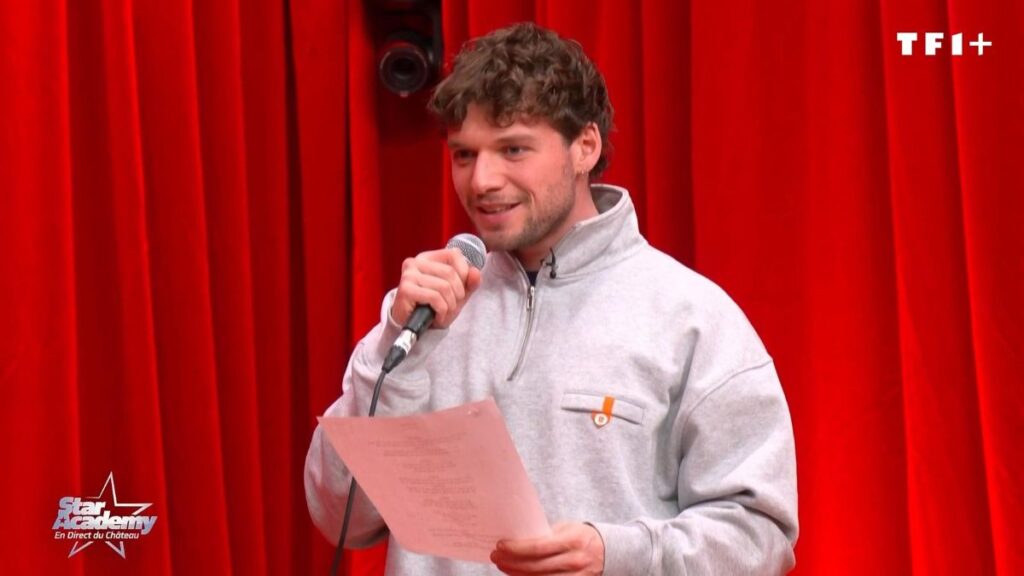 Théo P de la Star Academy 2025.