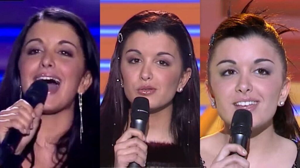 Jenifer à la Star Academy en 2001.