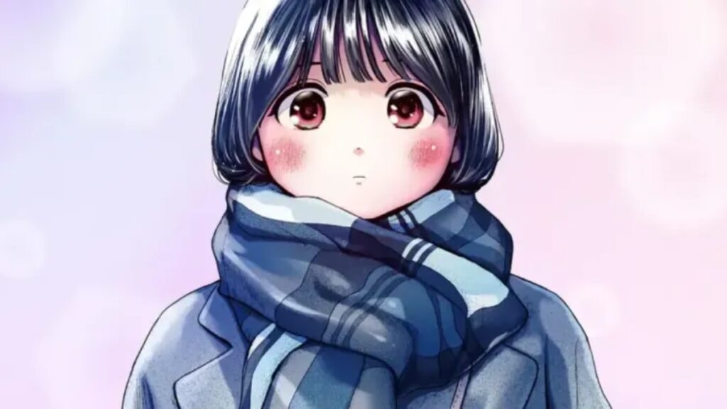 Nezumi, affichant un visage timide dans le manga Le premier amour de nezumi