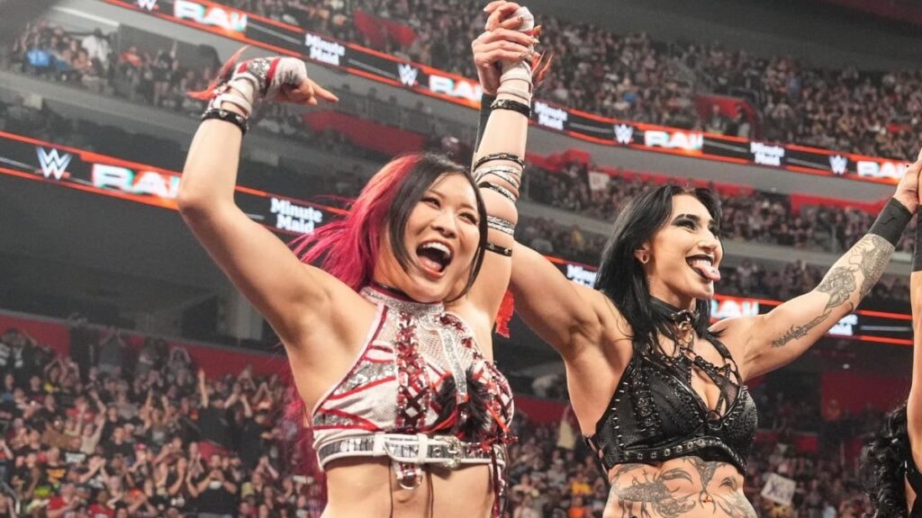 rhea ripley iyo sky wwe raw