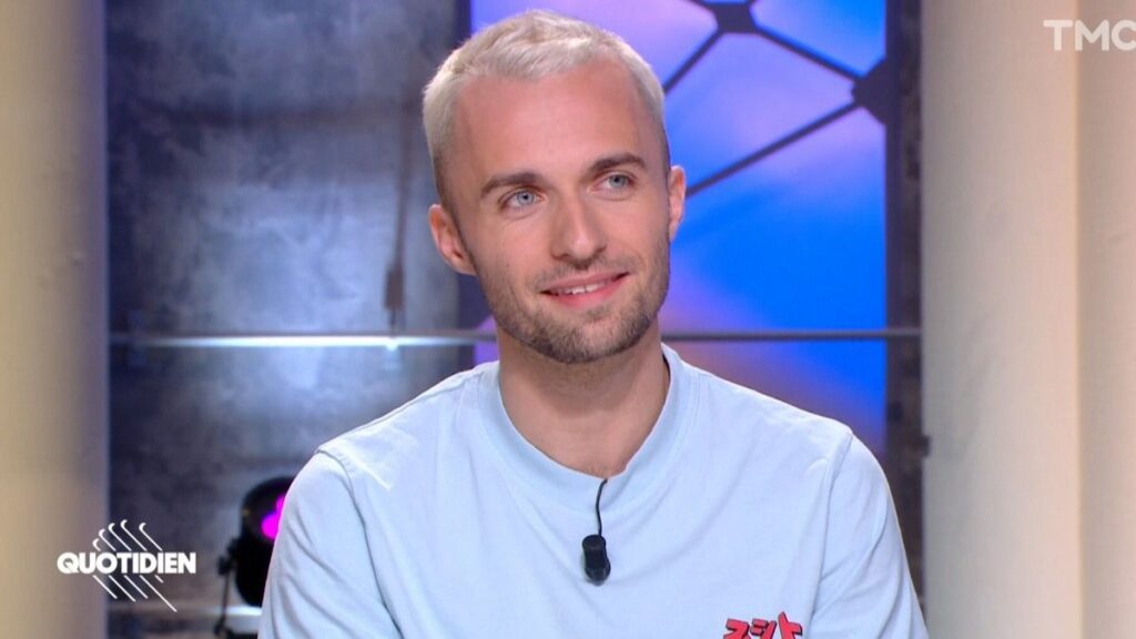 Squeezie dans Quotidien sur TMC.