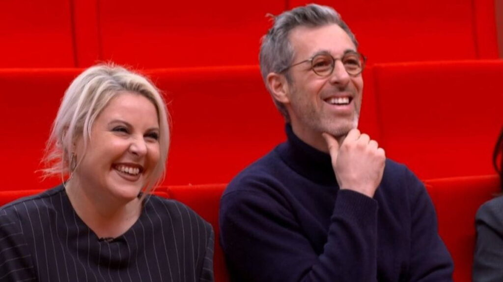 Michaël Goldman et Marlène Schaff lors des évaluations à la Star Academy 2025.