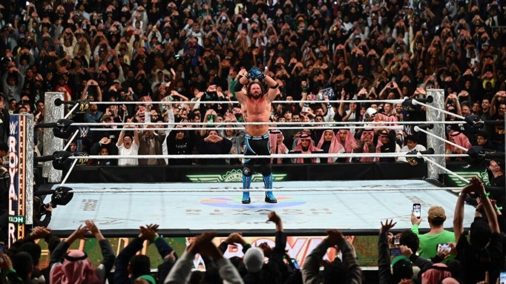 AJ Styles WWE Royal Rumble