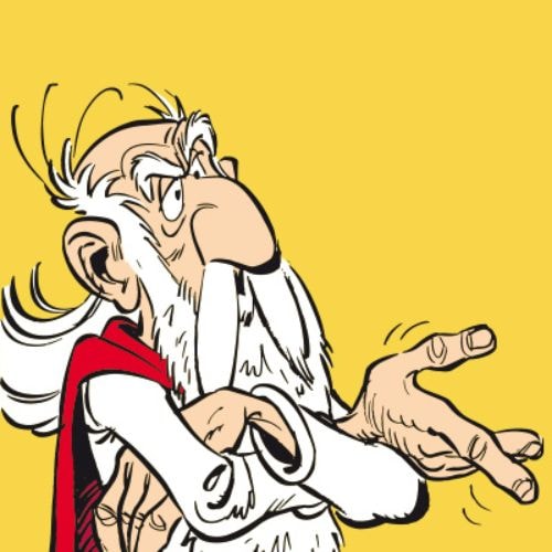 Tu ressembles à Panoramix !