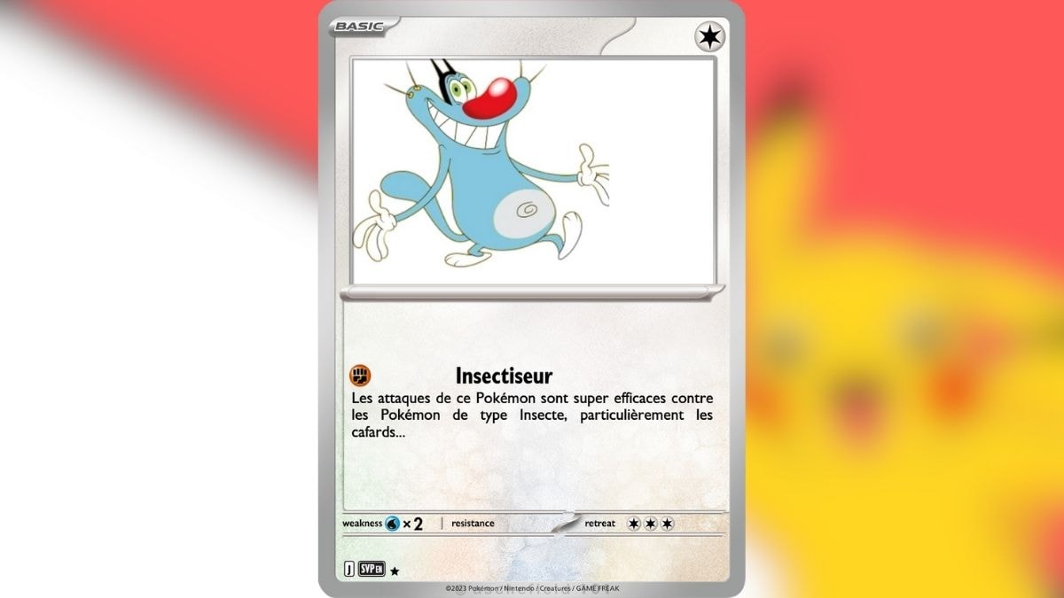 Oggy carte Pokémon