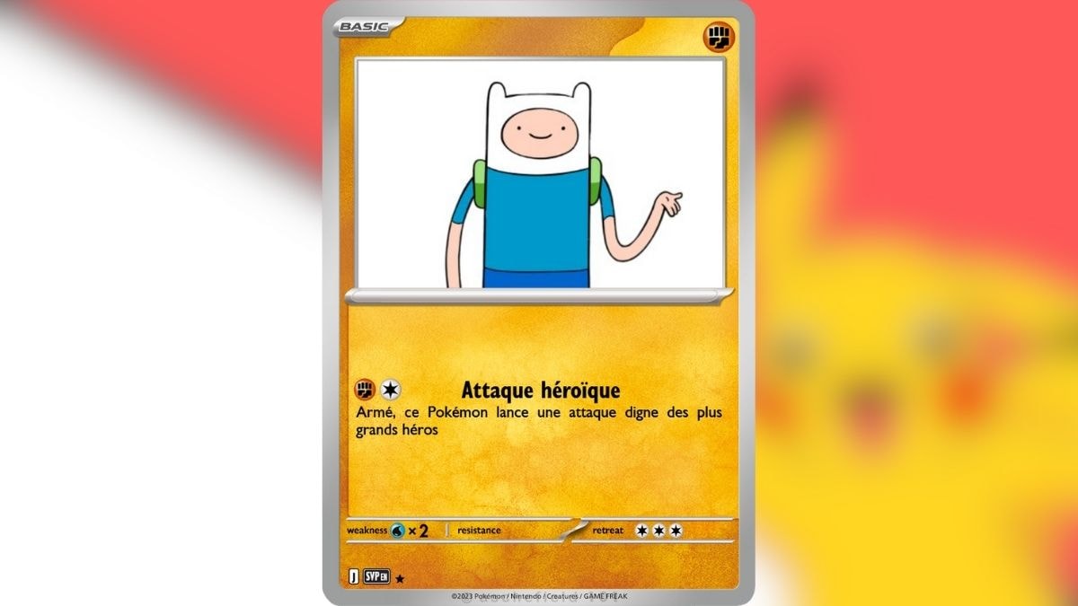 Finn carte Pokémon