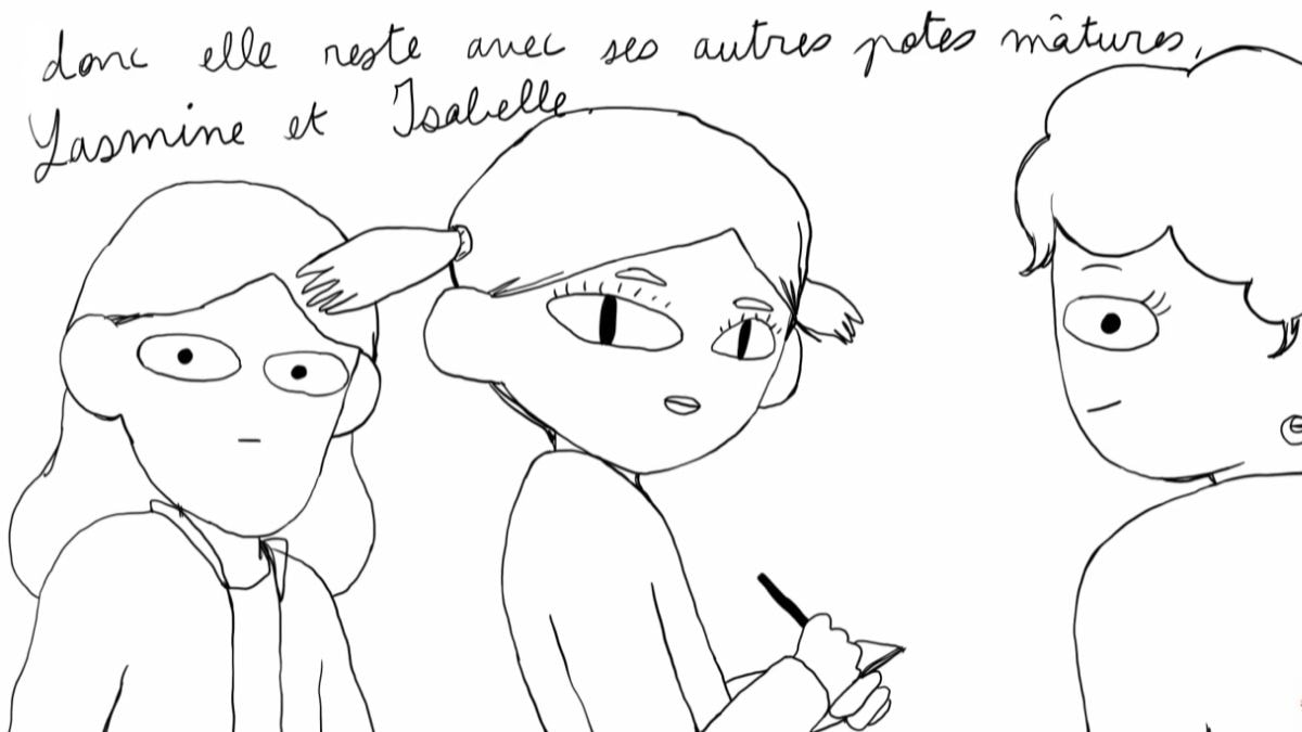 Tu es Léa, Yasmine et Isabelle