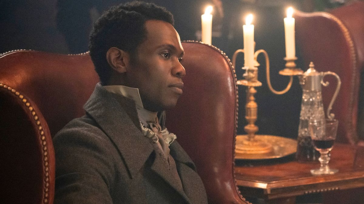 Lord John Stirling, comte de Kilmartin (Victor Ali) dans La Chronique des Bridgerton