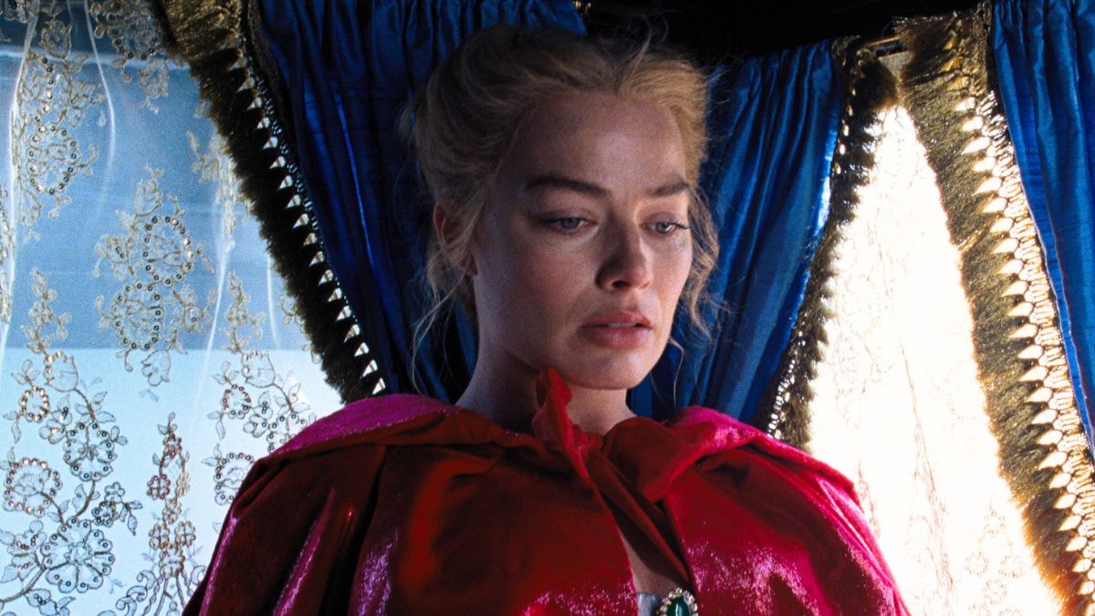 Margot Robbie (Catherine) dans le film Hurlevent