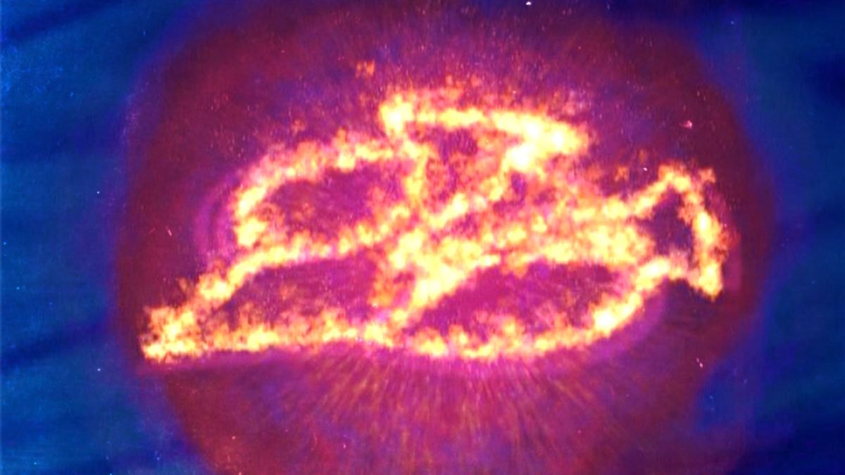 la marque en "V" de Valtor dans Winx Club 