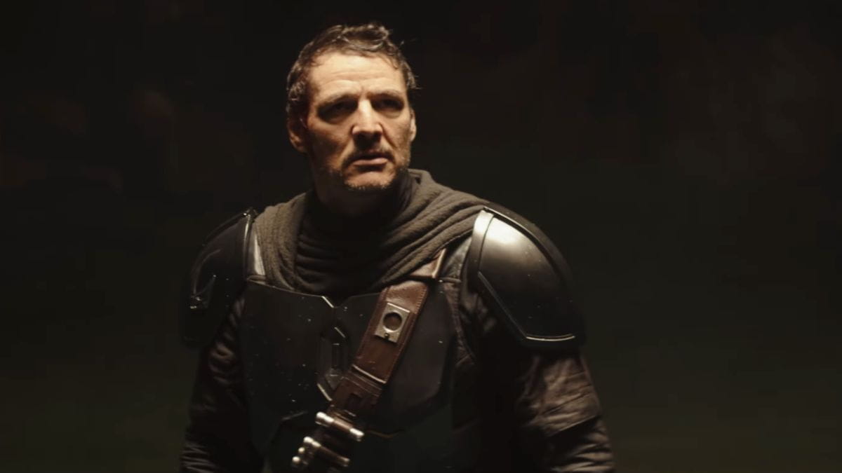 Din Djarin (Pedro Pascal) dans le film Star Wars : The Mandalorian and Grogu.