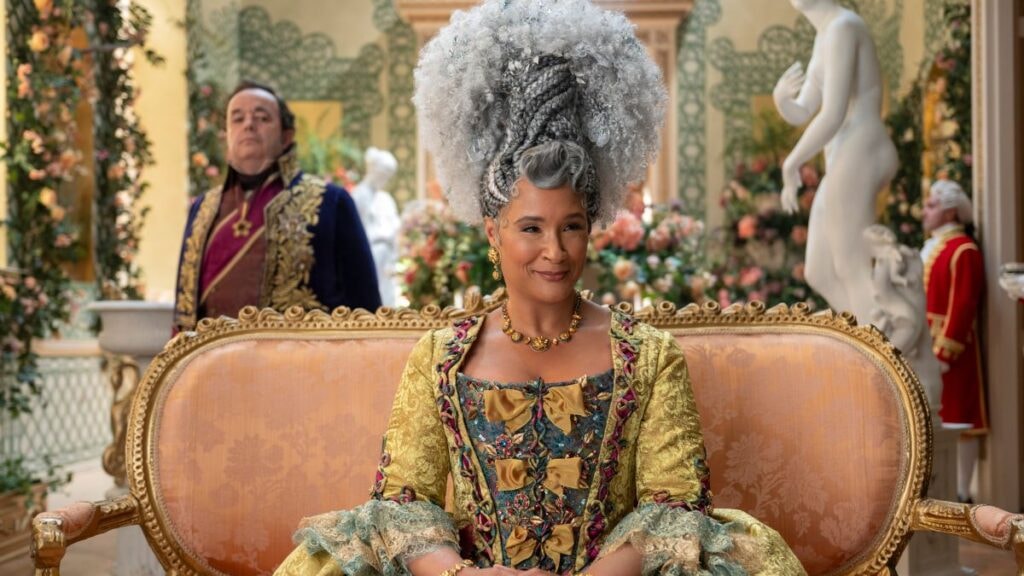 La reine Charlotte dans Bridgerton