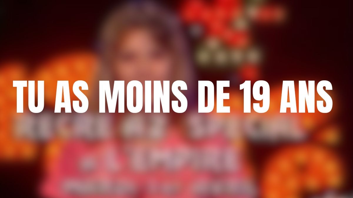 Tu as moins de 19 ans