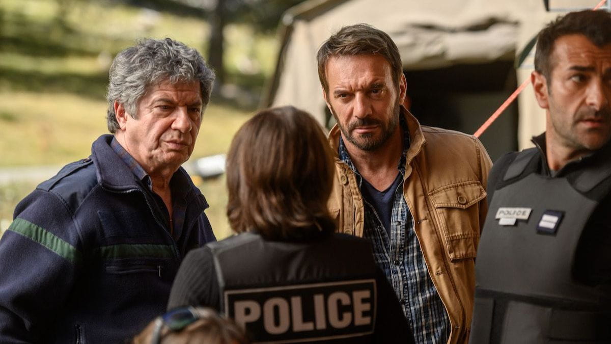 Lionnel Astier et Samuel Le Bihan dans la série Alex Hugo sur France 3.