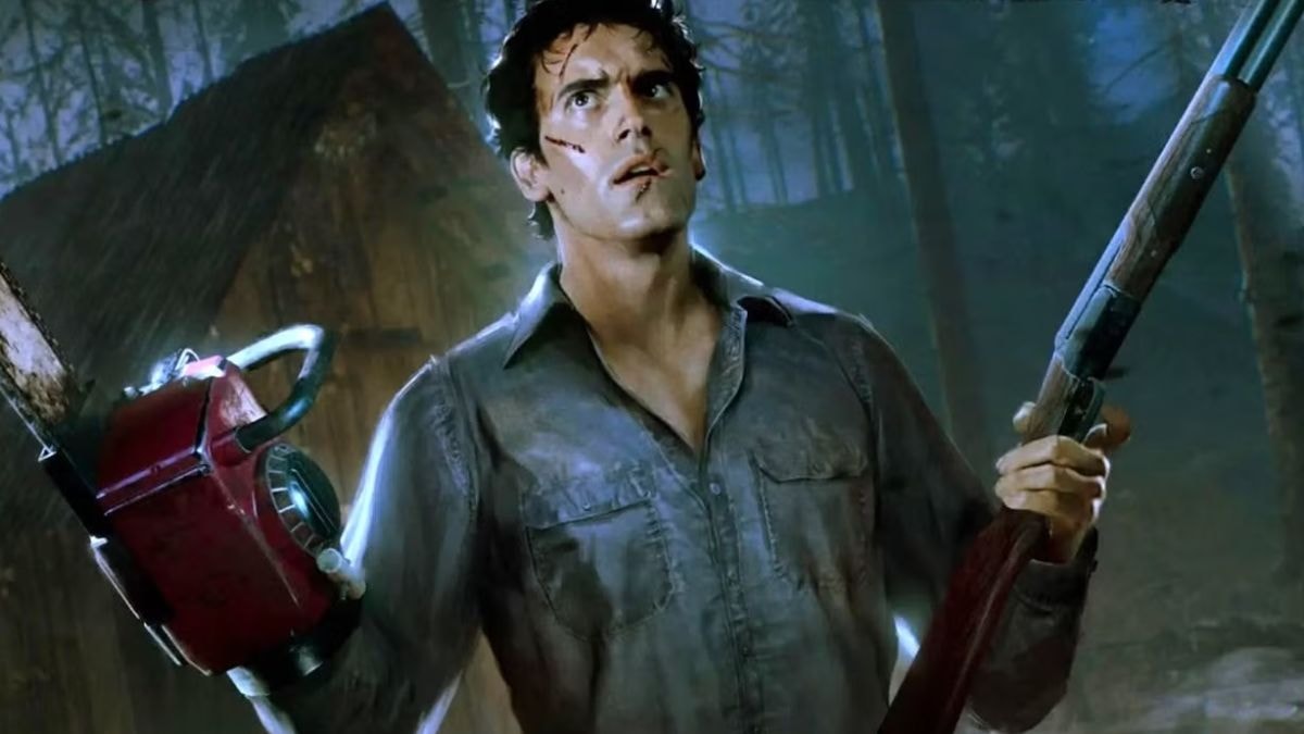 bruce campbell dans evil dead