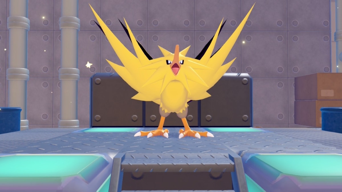 L'Oiseau Légendaire Electhor dans le jeu vidéo Pokémon Pokopia
