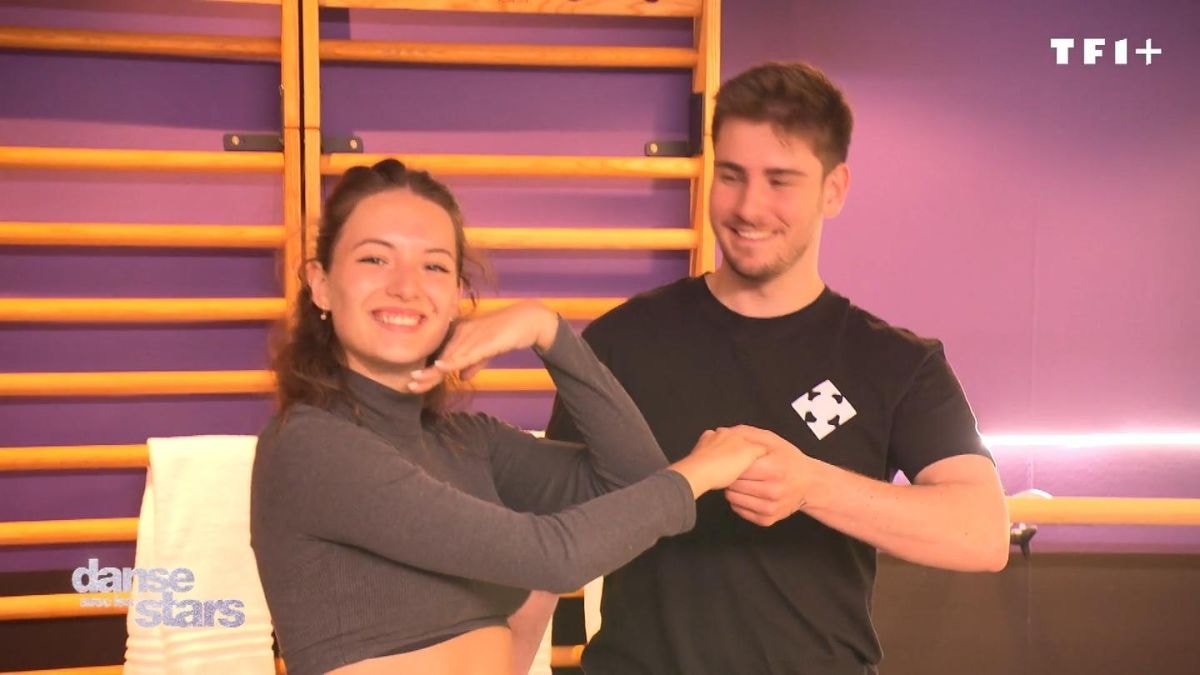 Elsa et Julien dans Danse avec les stars