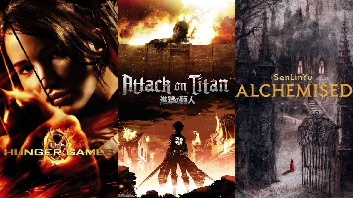 Hunger Games, Attaque des titans et Alchemised