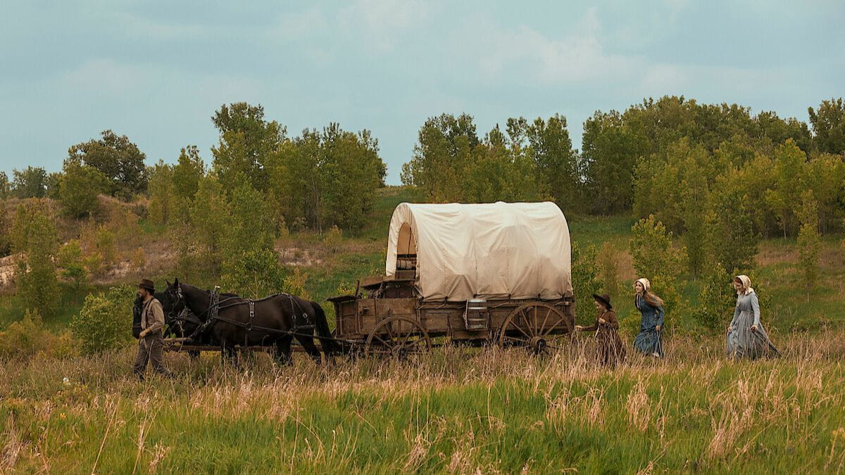 Une première image du reboot de La Petite Maison dans la Prairie sur Netflix.