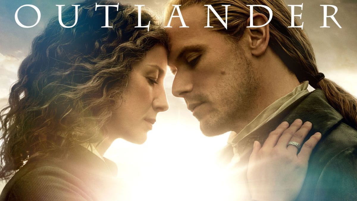 Le poster de la saison 8 de la série Outlander.