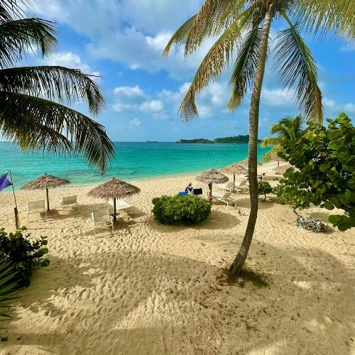 Une plage au Mexique